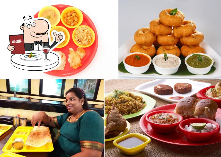 Food at Hot Chips Veg Restaurant