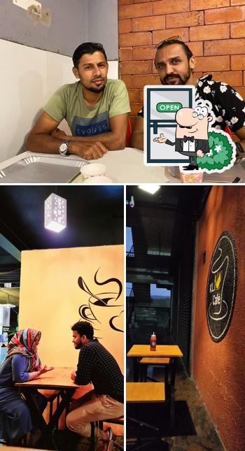 Enjoy the view at the outside area of KL10 CAFE