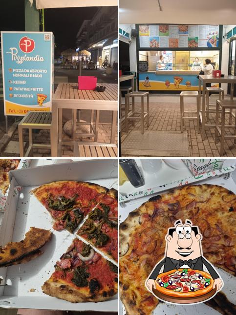 Scegli tra le svariate varianti di pizza