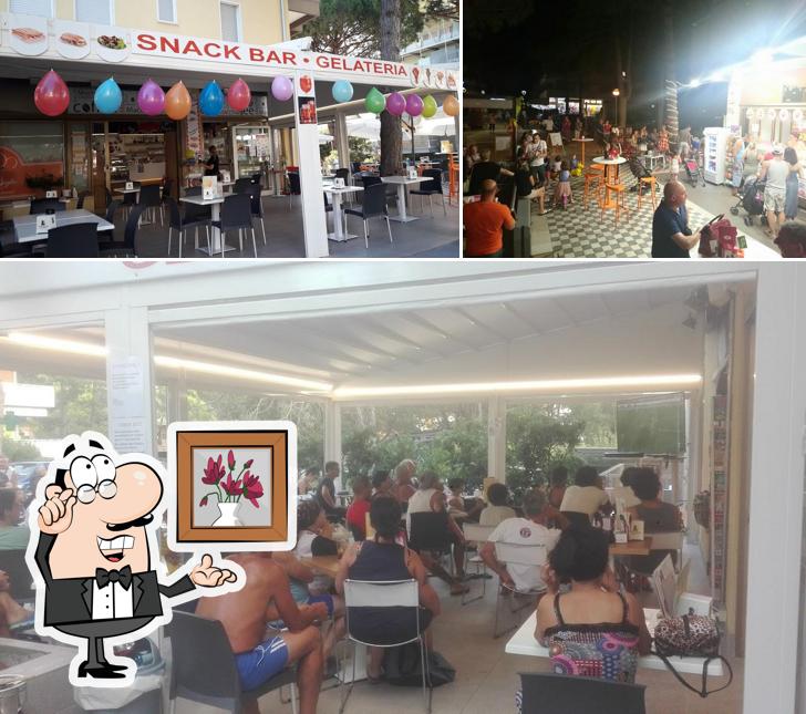 Gli interni di Gelateria Le Millevoglie