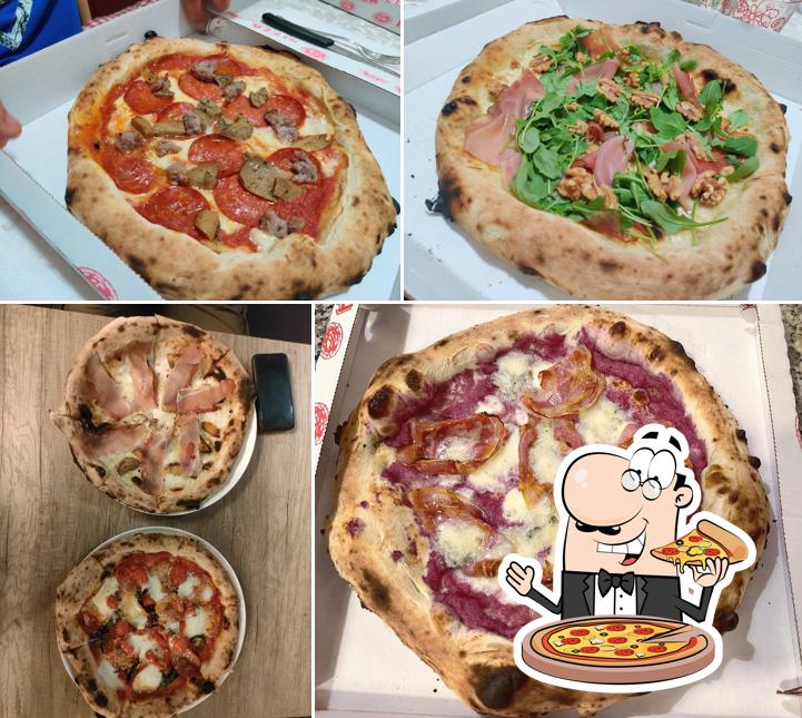 Ordina tra le svariate varianti di pizza