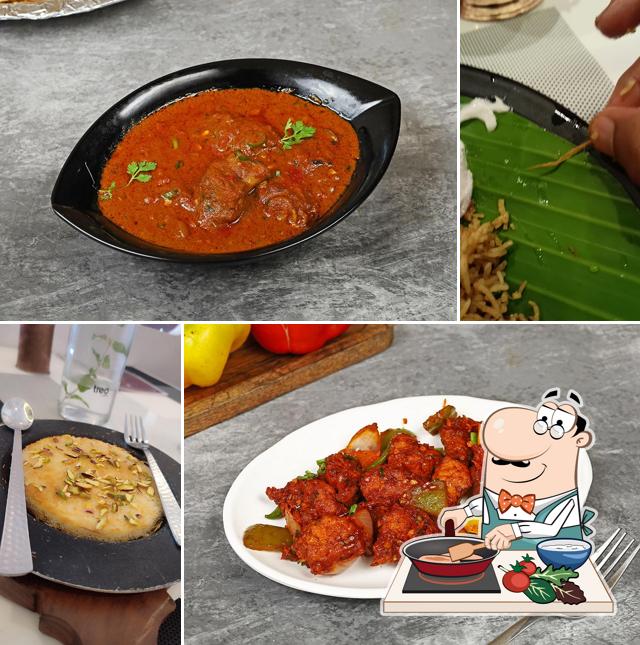 Chicken curry at Aasife Biriyani - Chidambaram