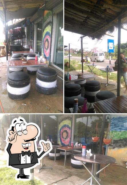 The interior of Bayleaf The Expressway Dhaba