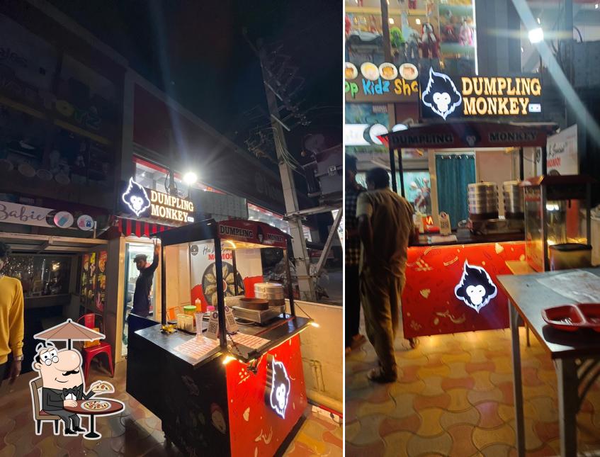 The exterior of DUMPLING MONKEY