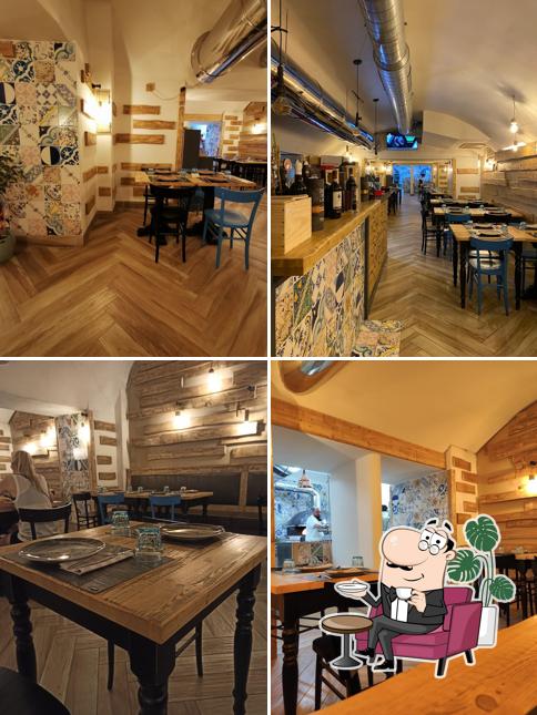 Gli interni di Gusto Marigliano Pizzeria e ristorante