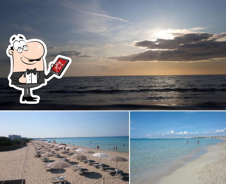 Gli esterni di Lido Sottovento Gallipoli
