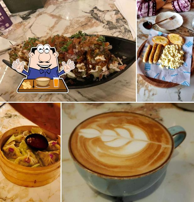 Cheese plate and dumplings at Ndori Strabe