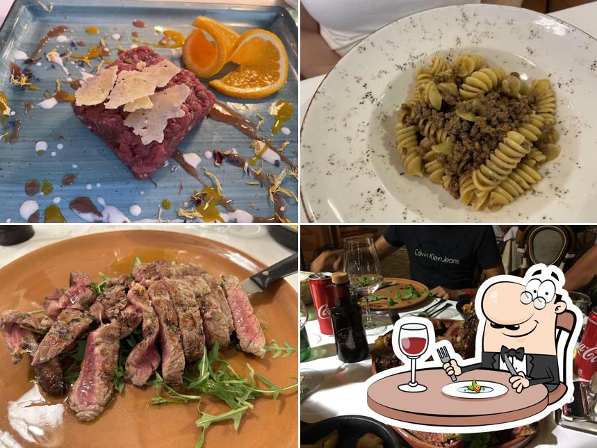 Cibo al Ristorante da Pilade