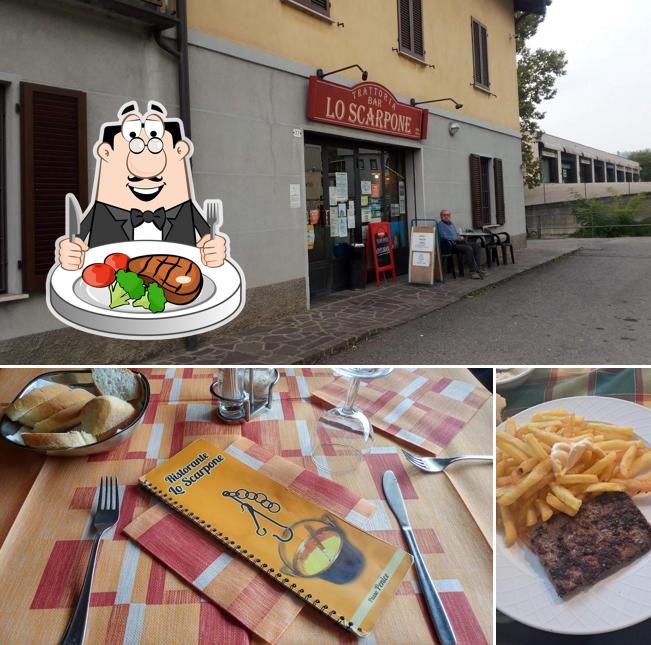 Bistecca al Trattoria Lo Scarpone