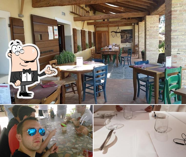 Dai un'occhiata agli interni di Elliot Osteria e Dormire in Collina