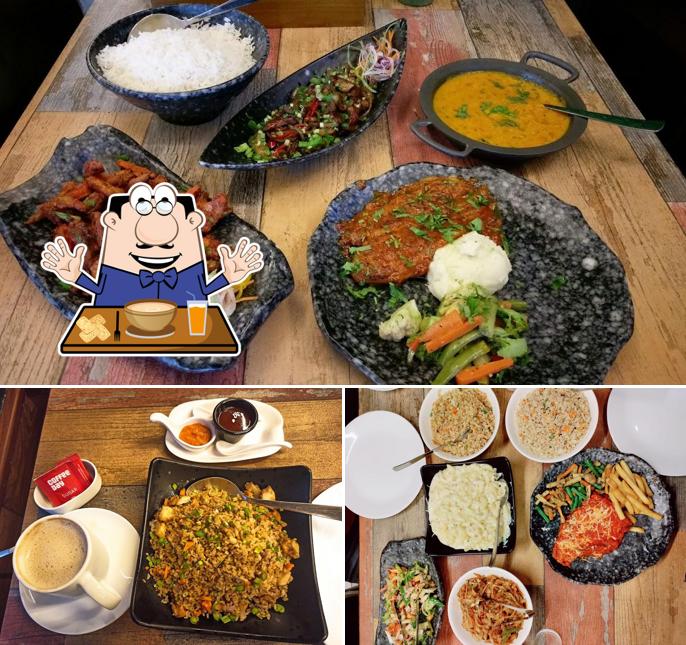 Food at Aromatix Cafe and Restaurant