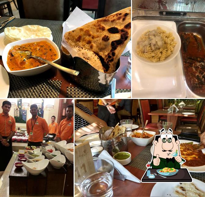 Food at Citrus Cafe