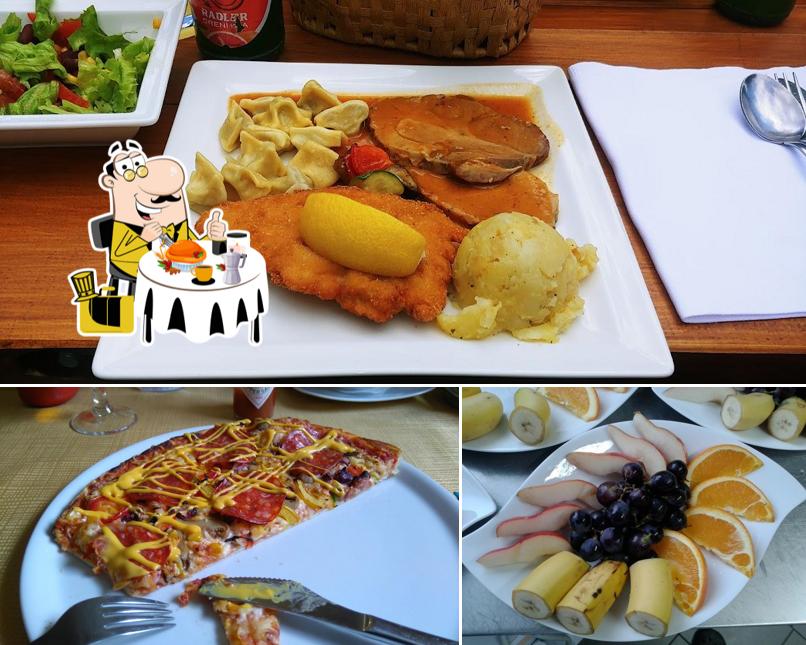 Piatto di formaggi al Gostilna in picerija Pr' Gantari