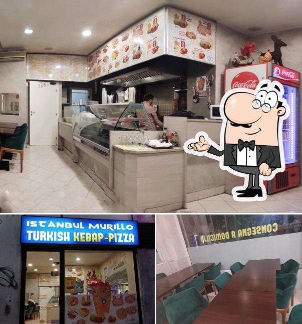 Dai un'occhiata agli interni di Istanbul Murillo Kebap-Pizza