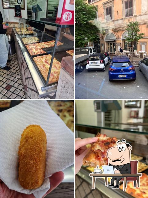 Gli interni di Pizza