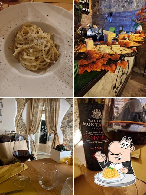 Spaghetti alla carbonara al Ammuttammu