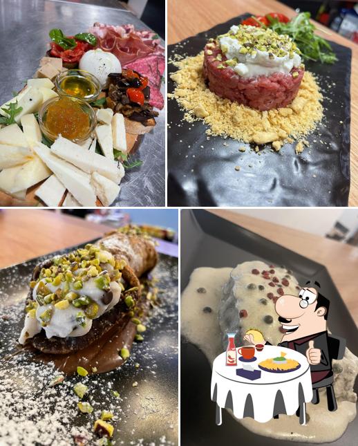 Piatto di formaggi al Bufalino Steakhouse