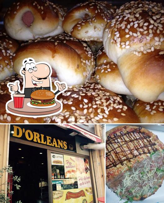 Prova un hamburger a Pizzeria e Polleria D'Orleans