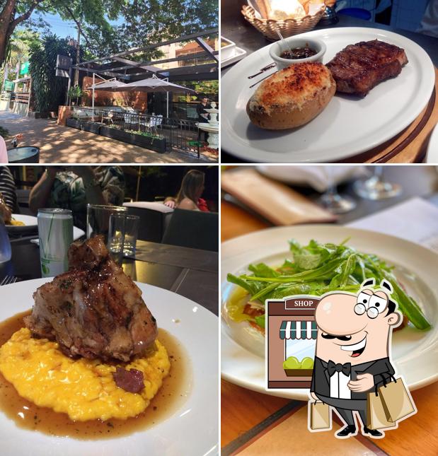 O exterior do Baco Espaço Gastronômico