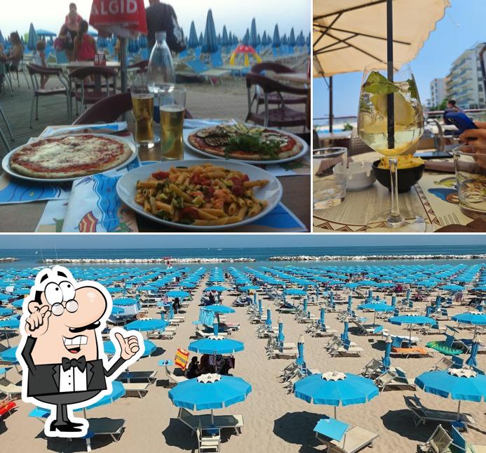 La interni e alcol del ristorante