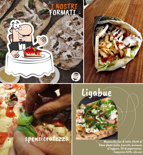 Buona pizza offre un'ampia gamma di dessert