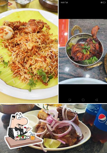 Meals at ER Hyderabad Biryani