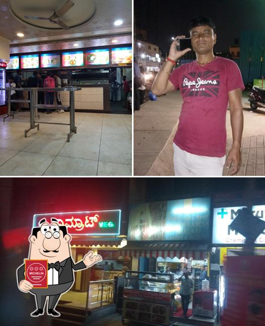 Look at the image of Hotel Samrat Veg
