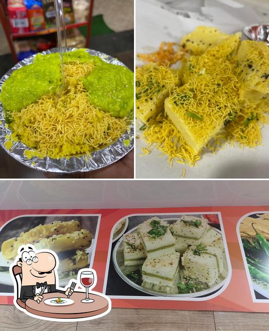 Food at Jay Ambe Chavana & farsanwala Maharaj