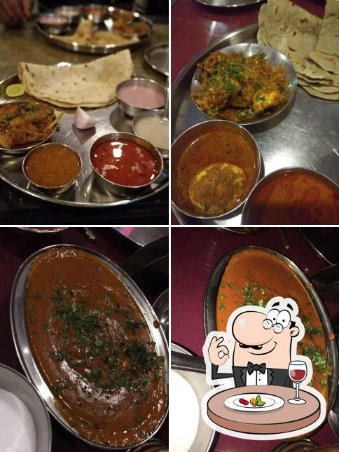 Food at Hotel Panhalgad (kolhapuri)