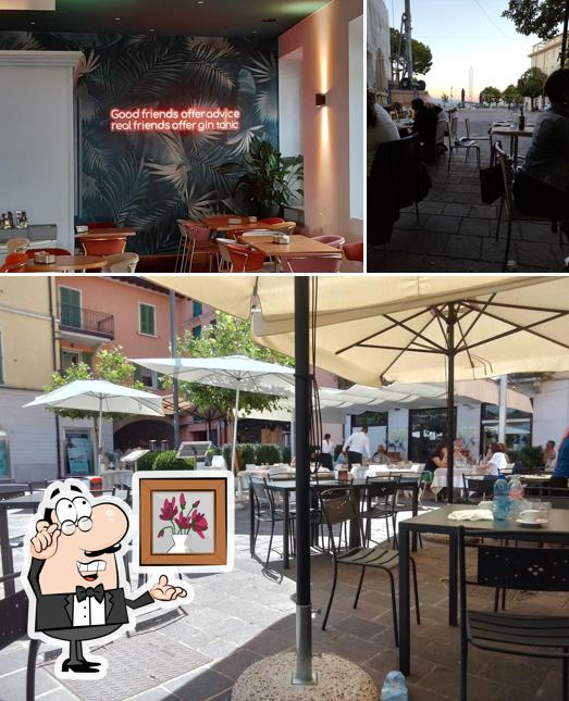 Gli interni di Piadineria del lago Desenzano del garda