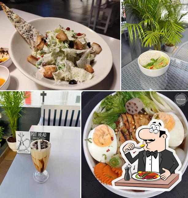 Meals at Pot Head Cafe