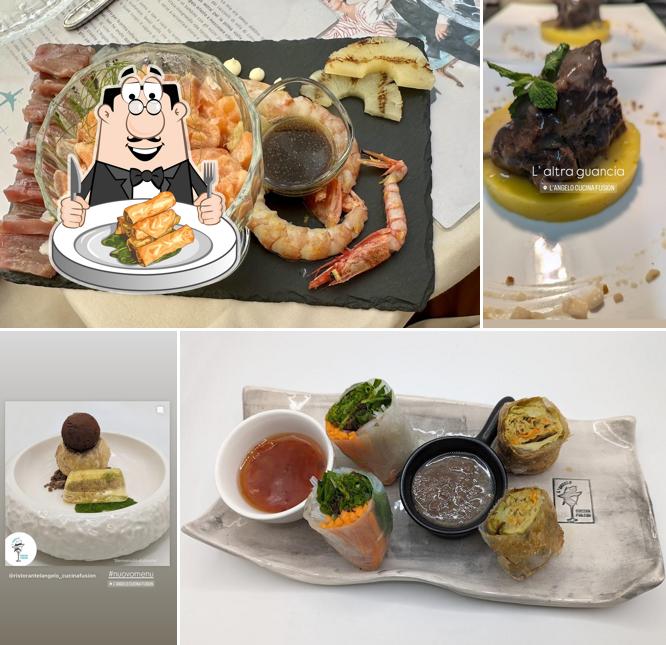 Involtini primavera al Ristorante L' Angelo Cucina Fusion Involtini primavera al Ristorante L' Angelo Cucina Fusion