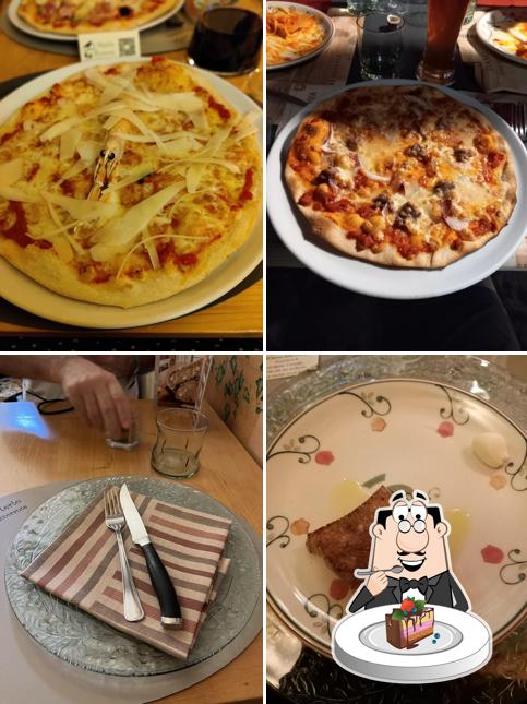 Torta al cioccolato al Ristorante il MERLO Ristorante Casciana Terme