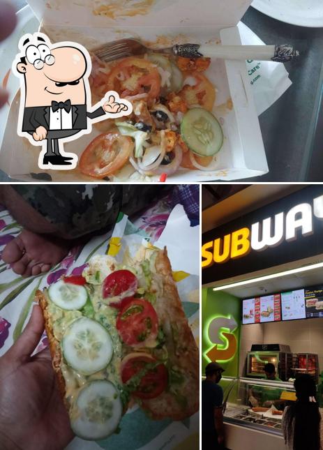 Check out how Subway Gaur City Mall looks inside