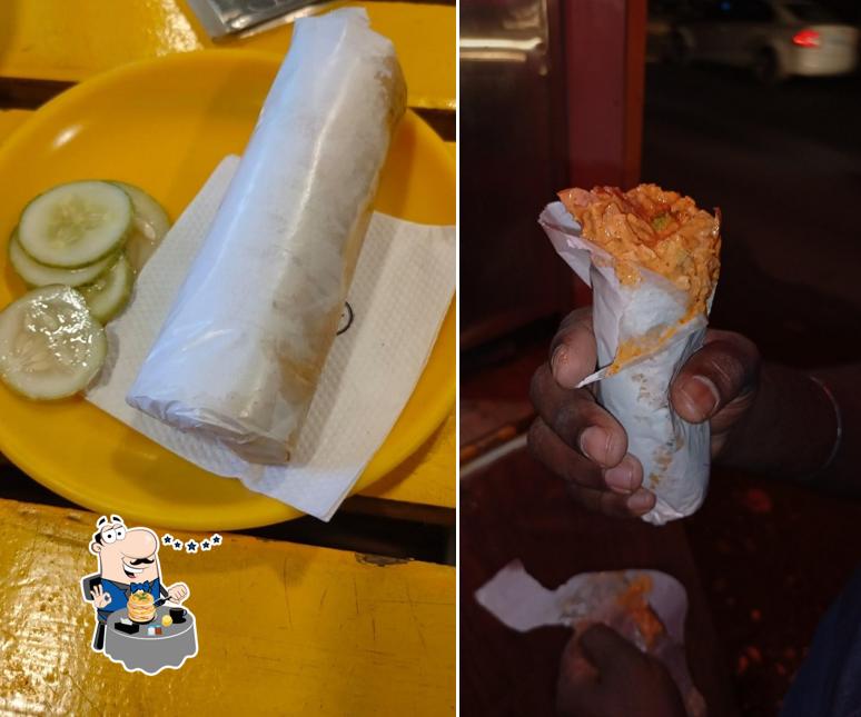 Food at Wrap & Eat