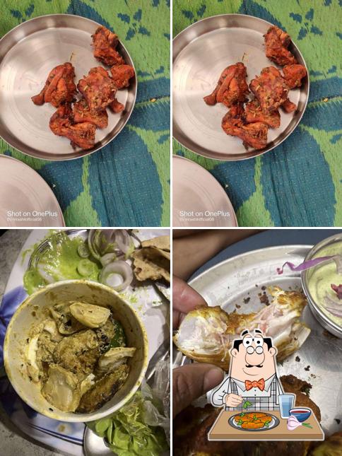 Chicken wings at Khadak Singh Da Dhaba