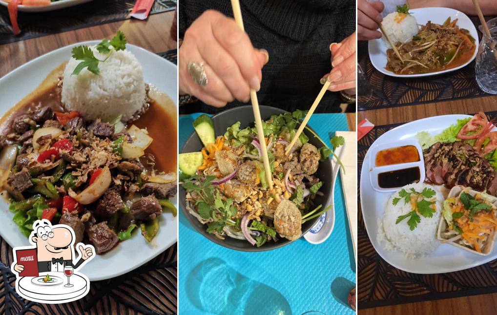Plats à Bamboo restaurant Millau