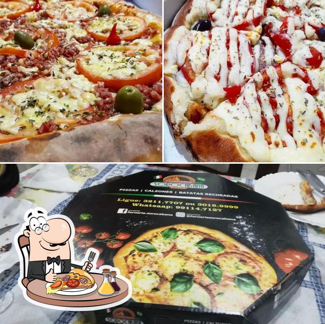 Escolha diversos variedades de pizza
