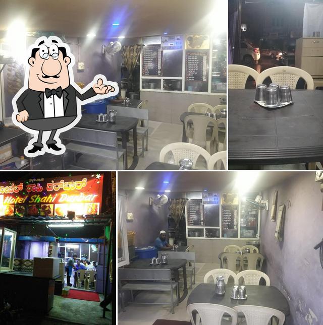 The interior of Hotel Shahi Darbar