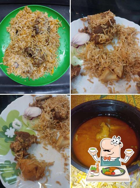 Food at Kolkata Arsalan Biriyani