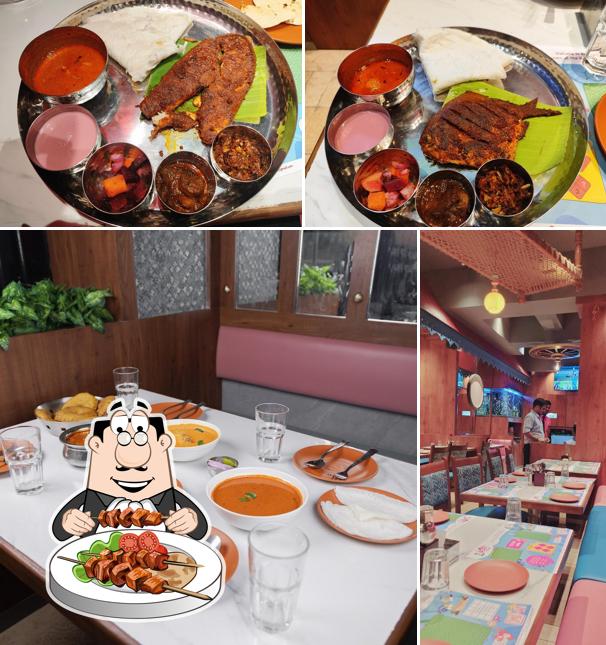 Konkan Fish Curry Restaurant is distinguished by food and interior