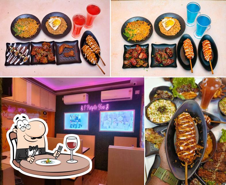 The photo of Korean Street’s food and interior