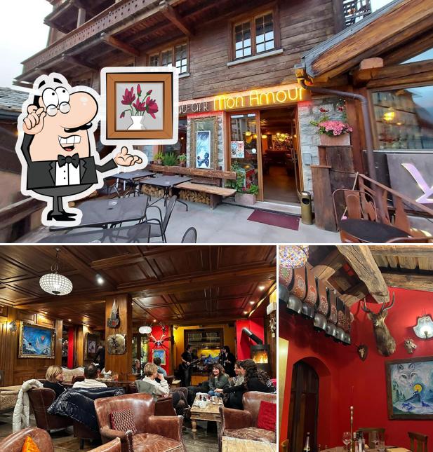 Dai un'occhiata agli interni di Mon Amour Ristorante e Bar