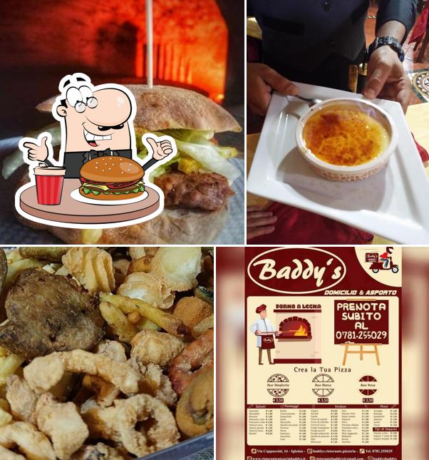 Prova un hamburger a Ristorante Pizzeria Baddy'S