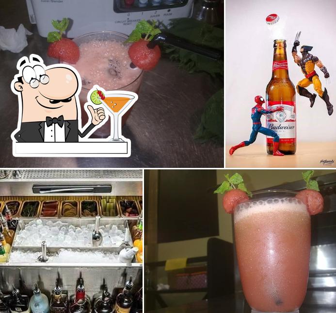 Try a drink from the menu