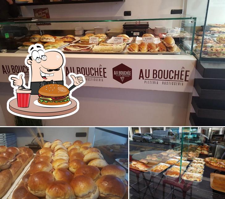 Prova un hamburger a Au Bouchée