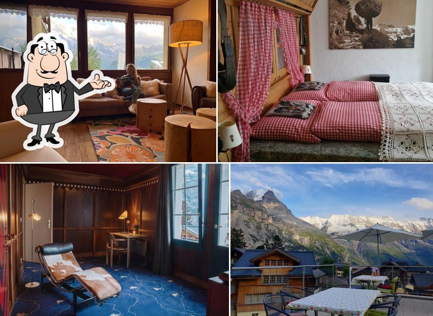 Siediti a un tavolo di Drei Berge Hotel