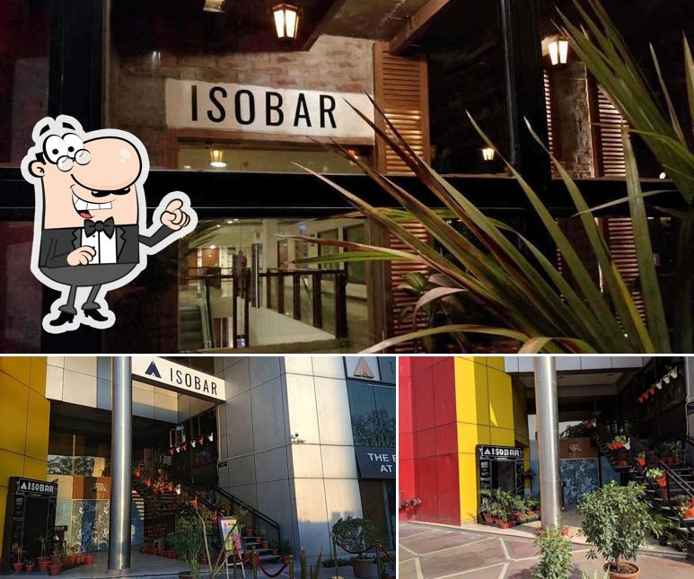 The exterior of Iso Cafe & Bar