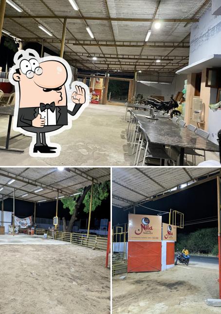 See this picture of Nila family restaurant
