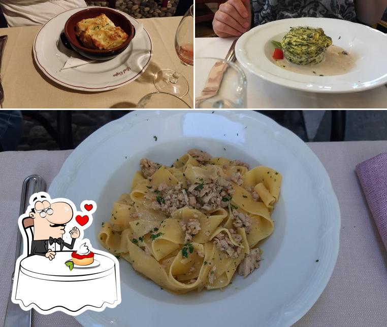 Osteria dal Capo serve un'ampia gamma di dessert